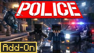 Thumbnail of the Minecraft Bedrock Marketplace product Polizei Add-On created by ChewMingo.
