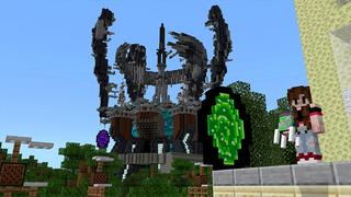 Screenshot of the Minecraft Bedrock Marketplace product Portal Blasters created by ChewMingo.