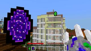 Screenshot of the Minecraft Bedrock Marketplace product Portal Blasters created by ChewMingo.