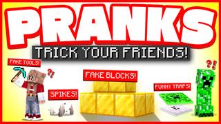 Thumbnail of the Minecraft Bedrock Marketplace product PRANKS created by ChewMingo.