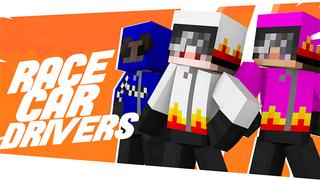Thumbnail of the Minecraft Bedrock Marketplace product Race Car Drivers created by ChewMingo.