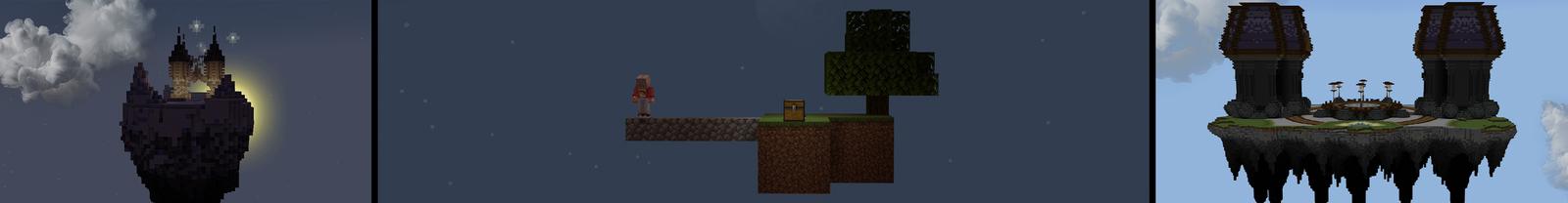 Panorama of the Minecraft Bedrock Marketplace product REALISM SKYBLOCK created by ChewMingo.