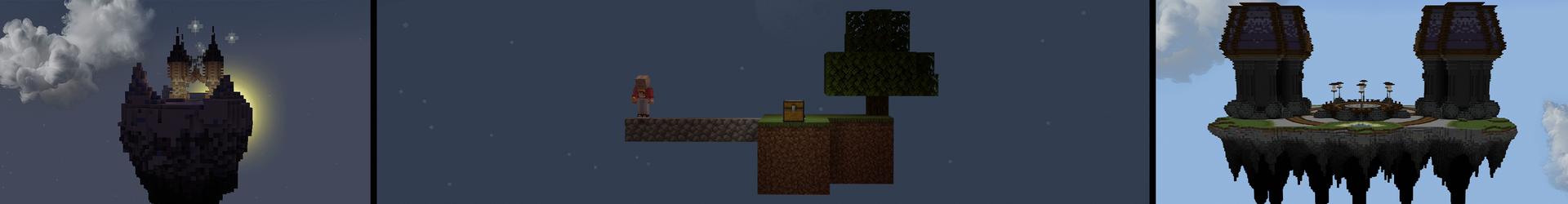 Panorama of the Minecraft Bedrock Marketplace product REALISM SKYBLOCK created by ChewMingo.
