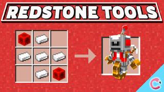 Thumbnail of the Minecraft Bedrock Marketplace product Redstone Tools created by ChewMingo.