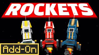 Thumbnail of the Minecraft Bedrock Marketplace product Rocket Add-On created by ChewMingo.