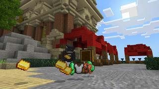 Screenshot of the Minecraft Bedrock Marketplace product Skyblock Worlds created by ChewMingo.