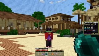 Screenshot of the Minecraft Bedrock Marketplace product SURVIVAL GAMES! created by ChewMingo.