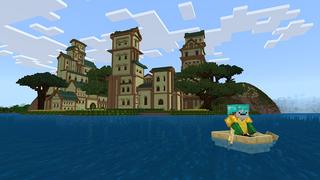 Screenshot of the Minecraft Bedrock Marketplace product Survival Island created by ChewMingo.