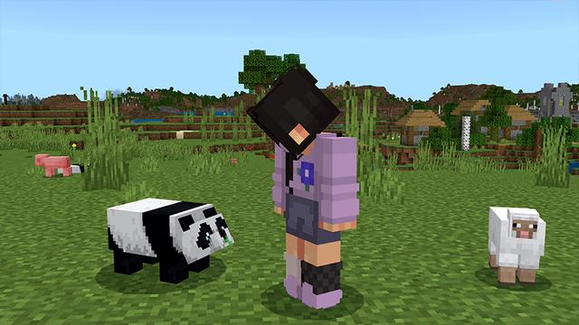 Screenshot of the Minecraft Bedrock Marketplace product TINY MOBS! created by ChewMingo.