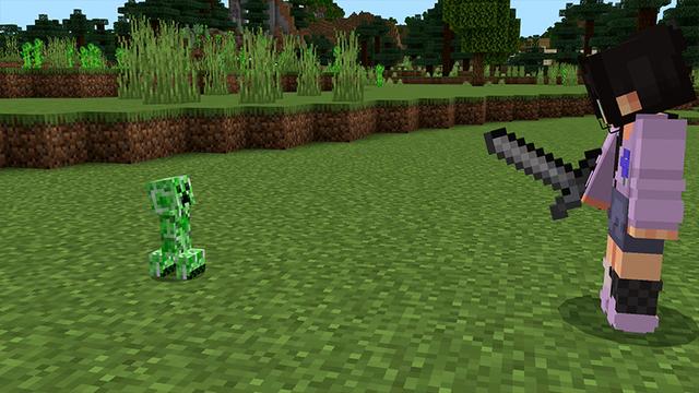Screenshot of the Minecraft Bedrock Marketplace product TINY MOBS! created by ChewMingo.