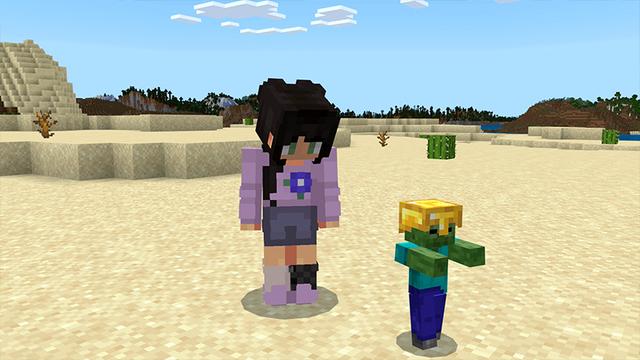 Screenshot of the Minecraft Bedrock Marketplace product TINY MOBS! created by ChewMingo.