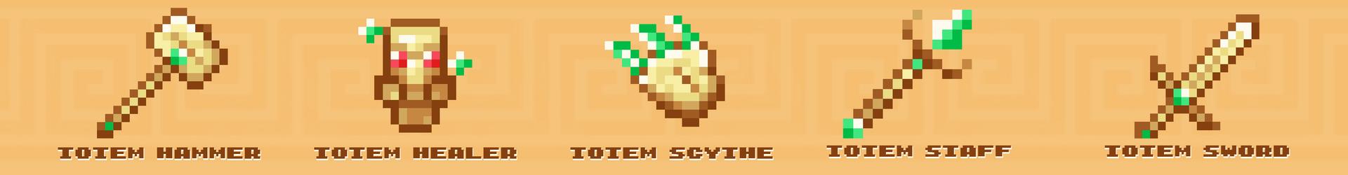 Panorama of the Minecraft Bedrock Marketplace product Totem Tools created by ChewMingo.