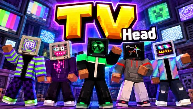 Thumbnail of the Minecraft Bedrock Marketplace product TV Head created by ChewMingo.