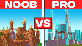 Thumbnail of the Minecraft Bedrock Marketplace product VILLAGE : NOOB VS PRO created by ChewMingo.
