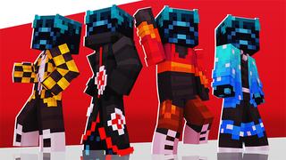 Thumbnail of the Minecraft Bedrock Marketplace product Warden Ninjas created by ChewMingo.