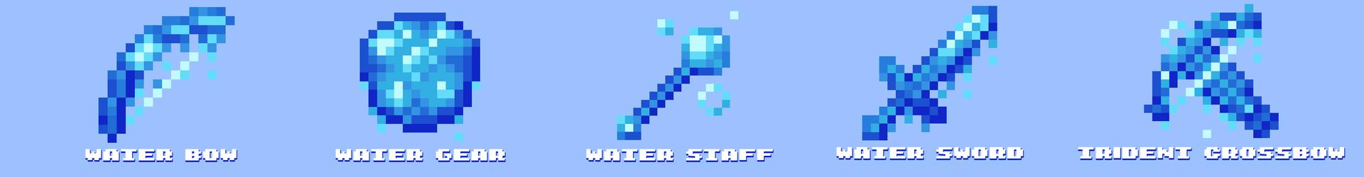 Panorama of the Minecraft Bedrock Marketplace product Water Tools created by ChewMingo.