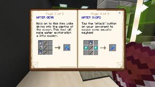 Screenshot of the Minecraft Bedrock Marketplace product Water Tools created by ChewMingo.
