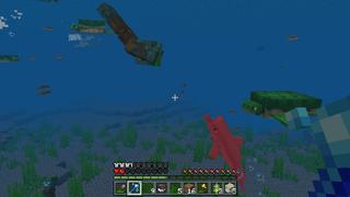 Screenshot of the Minecraft Bedrock Marketplace product Water Tools created by ChewMingo.