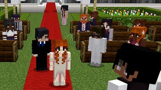 Screenshot of the Minecraft Bedrock Marketplace product WEDDING++ created by ChewMingo.