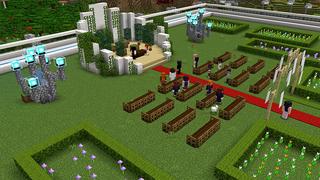 Screenshot of the Minecraft Bedrock Marketplace product WEDDING++ created by ChewMingo.