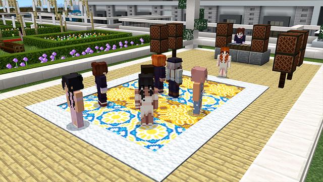 Screenshot of the Minecraft Bedrock Marketplace product WEDDING++ created by ChewMingo.
