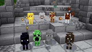 Screenshot of the Minecraft Bedrock Marketplace product WOLF+ created by ChewMingo.
