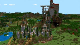 Screenshot of the Minecraft Bedrock Marketplace product WOLF+ created by ChewMingo.