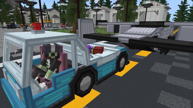 Screenshot of the Minecraft Bedrock Marketplace product Airport Planes created by Chillcraft.
