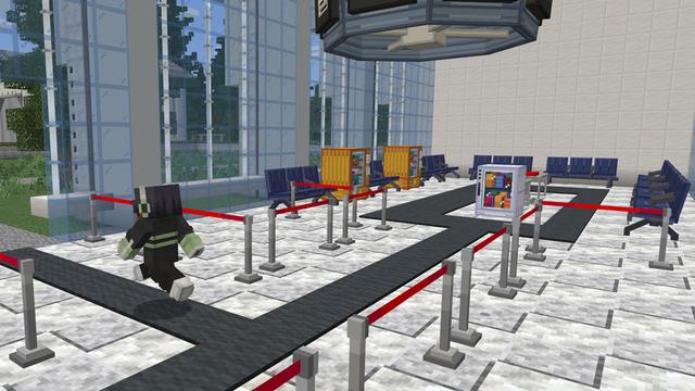 Screenshot of the Minecraft Bedrock Marketplace product Airport Planes created by Chillcraft.