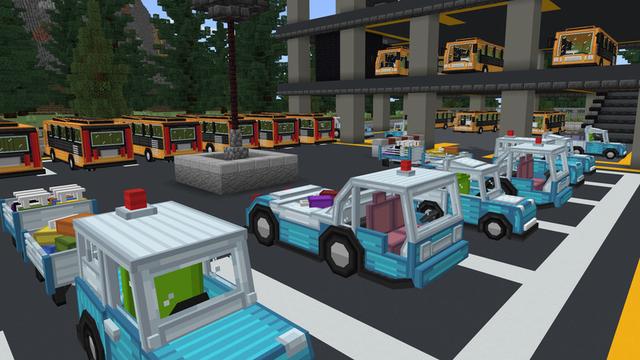 Screenshot of the Minecraft Bedrock Marketplace product Airport Planes created by Chillcraft.