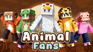 Thumbnail of the Minecraft Bedrock Marketplace product Animal Fans created by Chillcraft.