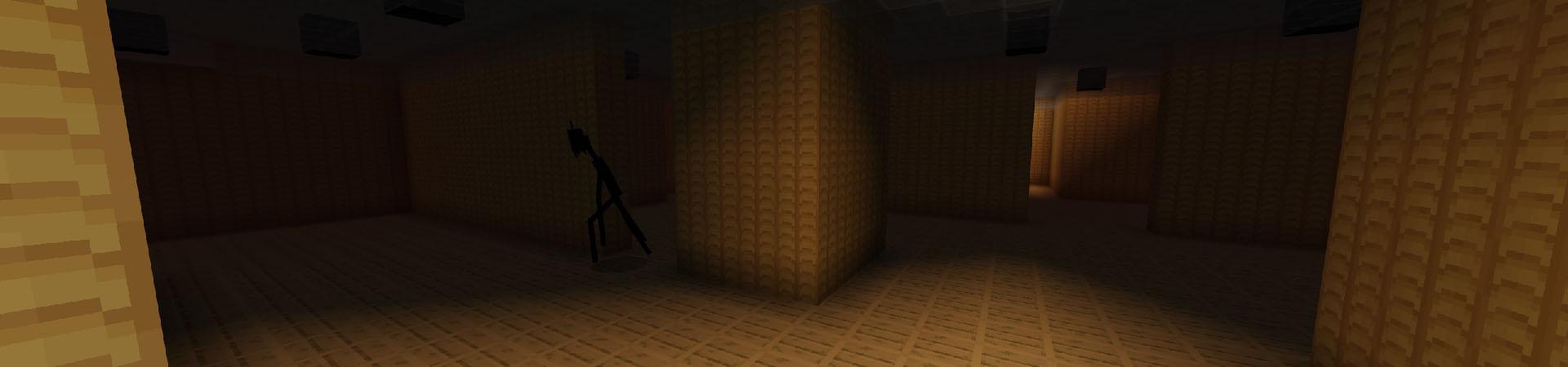 Panorama of the Minecraft Bedrock Marketplace product Backrooms created by Chillcraft.