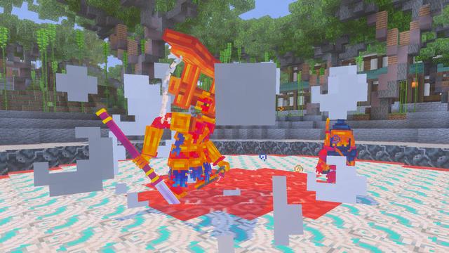 Screenshot of the Minecraft Bedrock Marketplace product Be A Samurai created by Chillcraft.