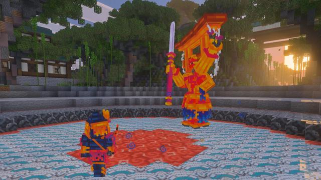 Screenshot of the Minecraft Bedrock Marketplace product Be A Samurai created by Chillcraft.