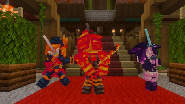 Screenshot of the Minecraft Bedrock Marketplace product Be A Samurai created by Chillcraft.
