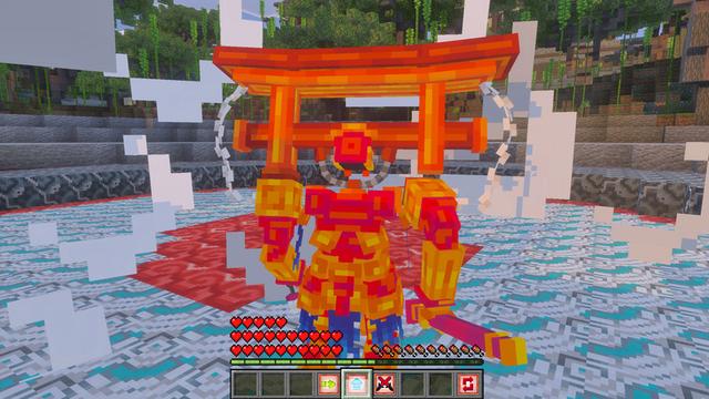 Screenshot of the Minecraft Bedrock Marketplace product Be A Samurai created by Chillcraft.
