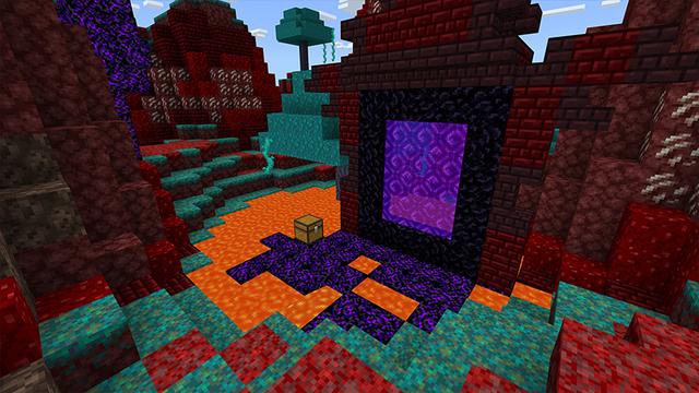 Screenshot of the Minecraft Bedrock Marketplace product Captive Oneblock created by Chillcraft.