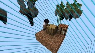 Screenshot of the Minecraft Bedrock Marketplace product Captive Oneblock created by Chillcraft.