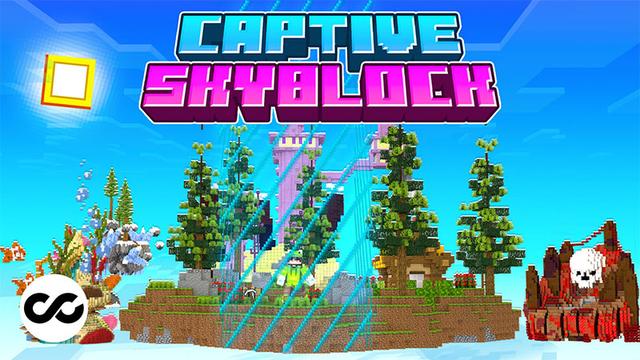 Thumbnail of the Minecraft Bedrock Marketplace product Captive Skyblock created by Chillcraft.