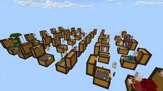 Screenshot of the Minecraft Bedrock Marketplace product Chest Parkour created by Chillcraft.