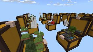 Screenshot of the Minecraft Bedrock Marketplace product Chest Parkour created by Chillcraft.