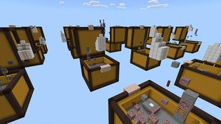 Screenshot of the Minecraft Bedrock Marketplace product Chest Parkour created by Chillcraft.
