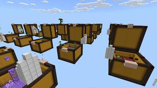 Screenshot of the Minecraft Bedrock Marketplace product Chest Parkour created by Chillcraft.