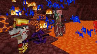 Screenshot of the Minecraft Bedrock Marketplace product Comic Weapons created by Chillcraft.