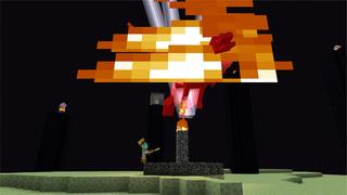 Screenshot of the Minecraft Bedrock Marketplace product Comic Weapons created by Chillcraft.