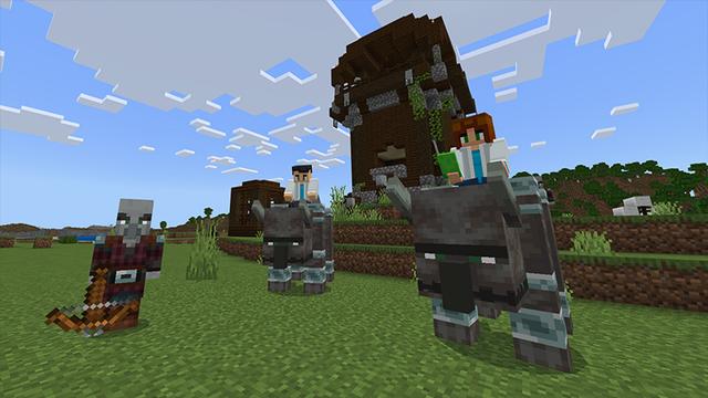 Screenshot of the Minecraft Bedrock Marketplace product Craftable Crazy Buttons created by Chillcraft.