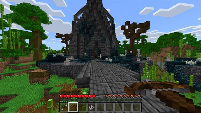 Screenshot of the Minecraft Bedrock Marketplace product Craftable Epic Dungeons created by Chillcraft.