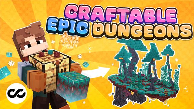 Thumbnail of the Minecraft Bedrock Marketplace product Craftable Epic Dungeons created by Chillcraft.