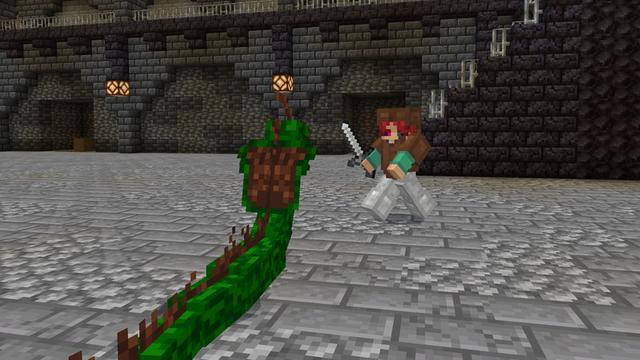 Screenshot of the Minecraft Bedrock Marketplace product Defeat The Boss created by Chillcraft.