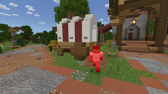 Screenshot of the Minecraft Bedrock Marketplace product Don’t Touch The Grass created by Chillcraft.
